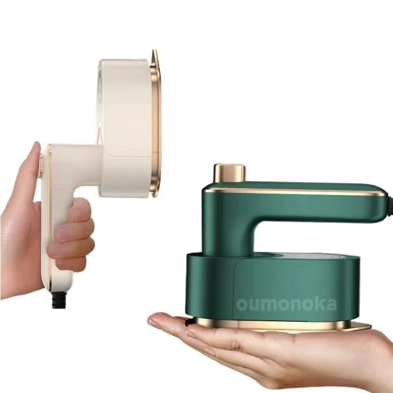 Mini Portable Steam Iron – Handheld Travel Garment Steamer